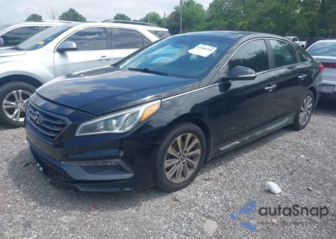 2015 Hyundai Sonata Sport/Limited из США, поврежденный, VIN 5NPE34AFXFH182504